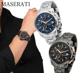 Maserati Successo 44mm Solar Blue Stainless Steel Watch For Men - R8873645004