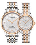 Tissot T Classic Le Locle Automatic Lady Silver Dial Two Tone Steel Strap Watch For Women - T006.207.22.036.00