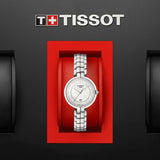 Tissot T Lady Flamingo Quartz Diamond Watch For Women - T094.210.11.116.01