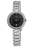 Tissot T Trend Flamingo Black Dial Stainless Steel Watch For Women - T094.210.11.051.00