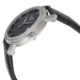 Tissot T Classic Bridgeport Black Dial Black Leather Strap Watch For Women - T097.010.16.058.00