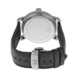 Tissot T Classic Bridgeport Black Dial Black Leather Strap Watch For Women - T097.010.16.058.00