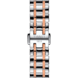 Tissot Chemin Des Tourelles Powermatic 80 Helvetic Price Lady Silver Dial Two Tone Steel Strap Watch For Women - T099.207.22.118.01