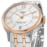 Tissot Chemin Des Tourelles Powermatic 80 Lady Silver Dial Two Tone Steel Strap Watch For Women - T099.207.22.118.02