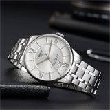 Tissot Chemin Des Tourelles Powermatic 80 Silver Dial Silver Steel Strap Watch For Men - T099.407.11.038.00