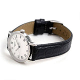 Tissot Everytime Small White Dial Black Leather Strap Watch For Women - T109.210.16.033.00