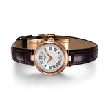 Tissot Bellissima Small Lady White Dial Brown Leather Strap Watch For Women - T126.010.36.013.00