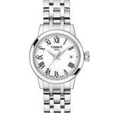 Tissot T Classic Dream White Dial Silver Steel Strap Watch For Men - T033.210.11.013.00