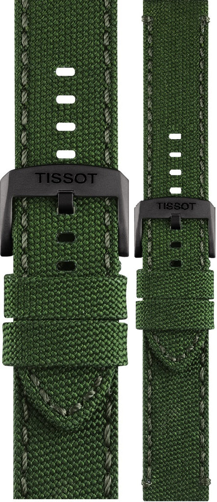 Tissot Chrono XL Green Dial Green NATO Strap Watch For Men - T116.617.37.097.00