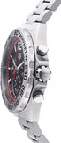 Tag Heuer Formula 1 Chronograph Black Dial Silver Steel Strap Watch for Gents - CAZ101Y.BA0842