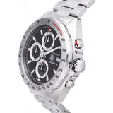 Tag Heuer Formula 1 Automatic Calibre 16 Chronograph 44m Black Dial Silver Steel Strap Watch for Men- CAZ2010.BA0876
