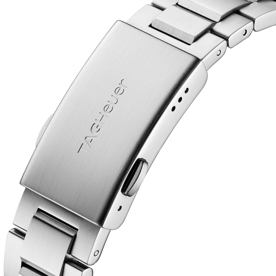 Tag Heuer Aquaracer White Mother of Pearl Dial Silver Steel Strap Watch for Women - WBD1311.BA0740
