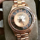 Marc Jacobs Henry Rose Gold Dial Rose Gold Stainless Steel Strap Watch for Women - MBM3339