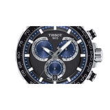 Tissot Supersport Chrono Black Dial Blue Nylon Strap Watch for Men - T125.617.17.051.03