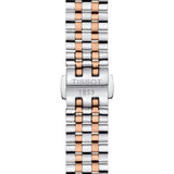 Tissot T Classic Carson Premium 30 White Dial Two Tone Steel Strap Watch for Women - T122.207.22.033.00