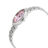 Tissot Carson Premium Lady Pink Mother of Pearl Dial Silver Steel Strap Watch For Women - T122.210.11.159.00