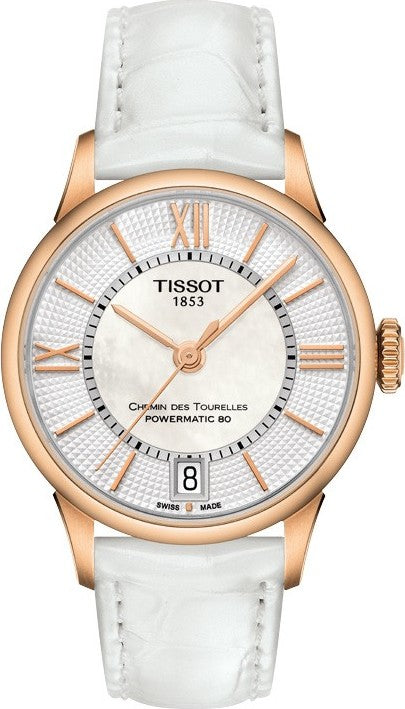 Tissot Chemin Des Tourelles Powermatic 80 Lady Watch For Women - T099.207.36.118.00
