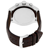 Tissot Chrono XL Silver Dial Brown Leather Strap Watch For Men - T116.617.16.037.00