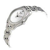 Tissot T Wave Silver Dial Silver Steel Strap Watch For Women - T112.210.11.031.00