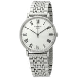 Tissot T Classic Everytime White Dial Silver Mesh Bracelet Watch For Men - T109.410.11.033.00