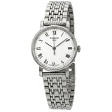 Tissot T Classic Everytime Small White Dial Silver Mesh Bracelet Watch For Women - T109.210.11.033.00