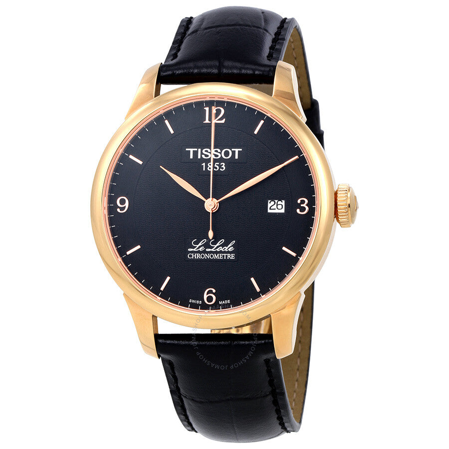 Tissot Le Locle Chronometer Black Dial Analog Watch For Men