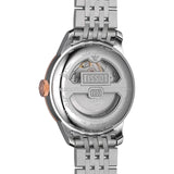 Tissot T Classic Le Locle Powermatic 80 Silver Dial Two Tone Steel Strap Watch For Men - T006.407.22.036.00