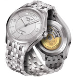 Tissot T Classic T One Automatic Silver Dial Silver Steel Strap Watch For Men - T038.430.11.037.00