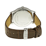 Tissot T Classic Tradition White Dial Brown Leather Strap Watch For Men - T063.610.16.037.00