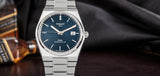 Tissot PRX Powermatic 80 Blue Dial Silver Steel Strap Watch For Men - T137.407.11.041.00