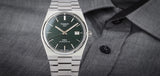 Tissot PRX Powermatic 80 Green Dial Silver Steel Strap Watch For Men - T137.407.11.091.00