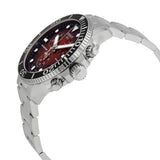 Tissot Seastar 1000 Chronograph Red Dial Silver Steel Strap Watch For Men - T120.417.11.421.00