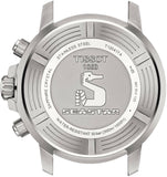 Tissot Seastar 1000 Chronograph Green Dial Silver Steel Strap Watch For Men - T120.417.11.091.01