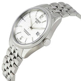 Tissot Ballade Powermatic 80 Cosc Price White Dial Silver Steel Strap Watch For Men - T108.408.11.037.00