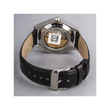 Tissot T One Automatic Black Dial Black Leather Strap Watch For Men - T038.430.16.057.00