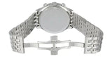 Tissot T Classic Tradition Chronograph White Dial Silver Mesh Bracelet Watch For Men - T063.617.11.037.00