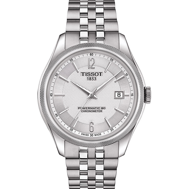 Tissot Ballade Powermatic 80 Cosc Price White Dial Silver Steel