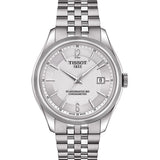 Tissot Ballade Powermatic 80 Cosc Price White Dial Silver Steel Strap Watch For Men - T108.408.11.037.00