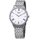 Tissot T Classic Tradition 5.5 White Dial Watch For Men - T063.409.11.018.00