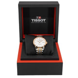 Tissot T Classic Le Locle Powermatic 80 Silver Dial Two Tone Steel Strap Watch For Men - T006.407.22.036.00