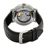 Tissot Carson Premium Powermatic 80 Black Dial Black Leather Strap Watch For Men - T122.407.16.051.00