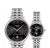 Tissot T Classic Carson Premium Automatic Lady Black Dial Watch for Women - T122.207.11.051.00