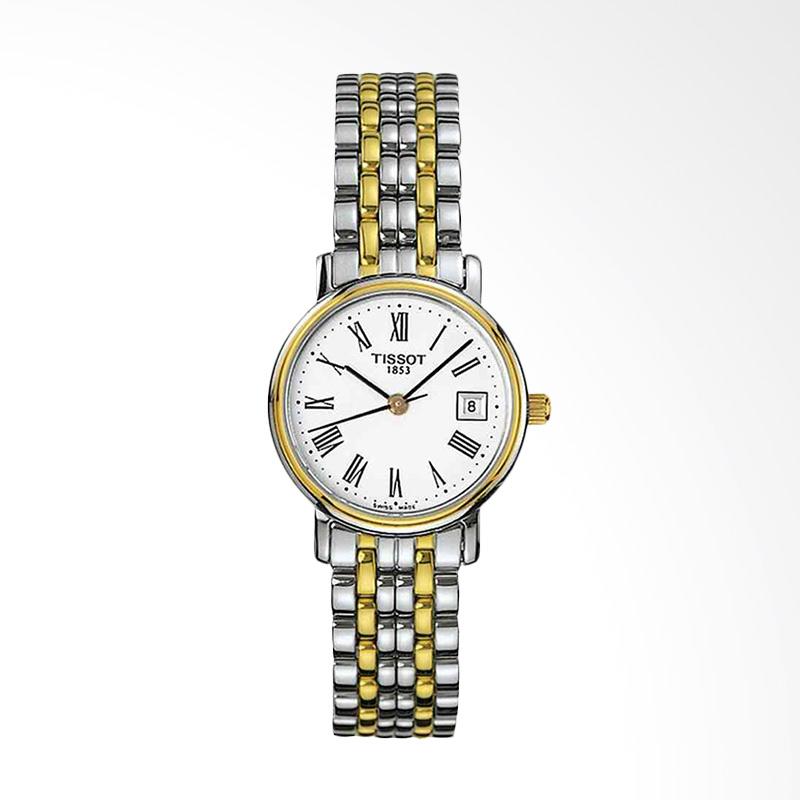 Tissot T Classic Desire Two Tone Quartz Watch For Women