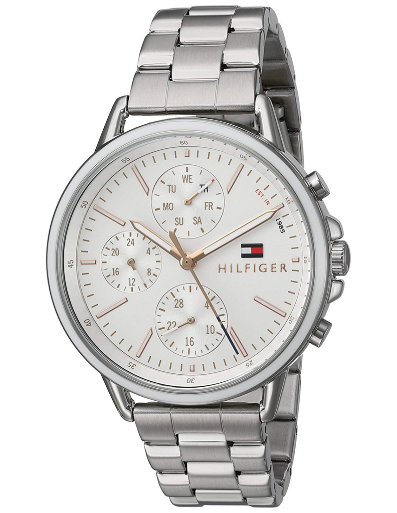 Tommy hilfiger discount watch silver
