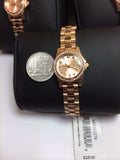 Marc Jacobs Henry Pink Dial Rose Gold Stainless Steel Strap Watch for Women - MBM3278