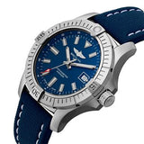 Breitling Avenger Automatic 43mm Blue Dial Blue Nylon Strap Watch for Men - A17318101C1X2