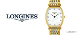 Longines La Grande Classique White Dial Two Tone Mesh Bracelet Watch for Women - L4.205.2.87.7