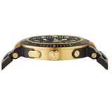 Versace V Extreme Pro Two Tone Dial Stainless Steel Strap Watch for Men - VCN040017