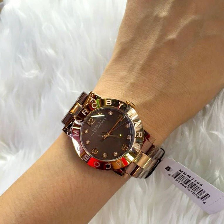 Two Tone Marc By Marc Jacobs Amy Watch MARC BY MARC JACOBS AMY