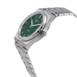 Tissot PRX Green Dial Silver Steel Strap Watch For Men - T137.410.11.091.00